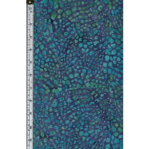 Batik Australia BA45-504 Blue Royals 110cm Wide Cotton Fabric