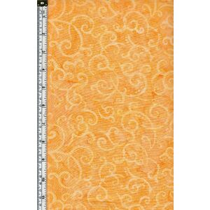 Batik Australia Designers Palette BA45-525 Orange 110cm Wide Cotton Fabric
