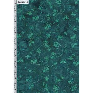 Batik Australia BA45-815 Bugs Bees Green 110cm Wide Cotton Fabric