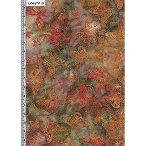 Batik Australia BA45-820 Bugs Butterfly Multi 110cm Wide Cotton Fabric