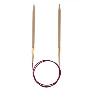 Knitpro 40cm Basix Birch Fixed Circular Knitting Needles