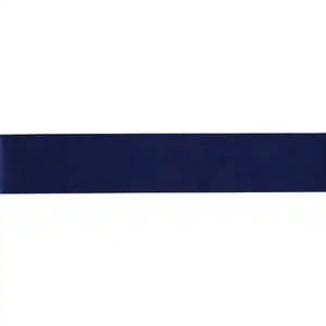 NAVY 36mm (Folded) Woven Edge Satin Blanket Binding By The Metre
