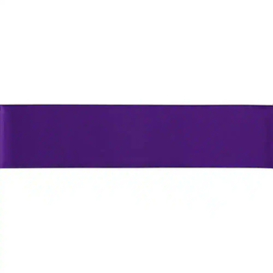 PURPLE 36mm (Folded) Woven Edge Satin Blanket Binding By The Metre