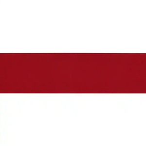 RED 36mm (Folded) Woven Edge Satin Blanket Binding By The Metre