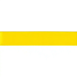 YELLOW 36mm (Folded) Woven Edge Satin Blanket Binding By The Metre