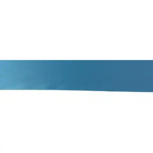 ISLAND BLUE 50mm (Folded) Woven Edge Satin Blanket Binding By The Metre
