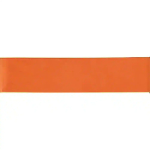 ORANGE 50mm (Folded) Woven Edge Satin Blanket Binding By The Metre