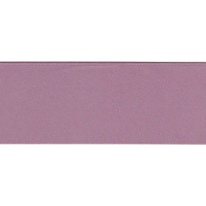 ROSY MAUVE 50mm (Folded) Woven Edge Satin Blanket Binding By The Metre