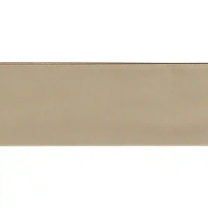 TAN 50mm (Folded) Woven Edge Satin Blanket Binding By The Metre