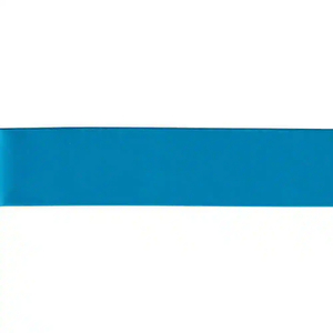 VIVID BLUE 50mm (Folded) Woven Edge Satin Blanket Binding By The Metre