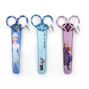 DISNEY Frozen II, 6&quot; Scissors with Pouch, Set of 3 Designs