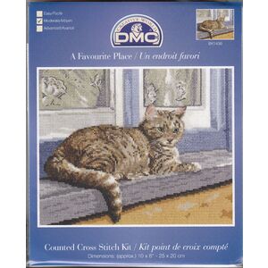 DMC, A FAVOURITE PLACE Counted Cross Stitch Kit BK1436, 25 x 20cm