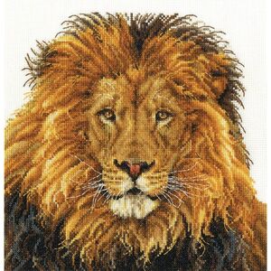 DMC, LION&#39;S PRIDE Counted Cross Stitch Kit BK1668, 25.5 x 25.5cm