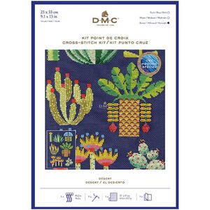 DMC DESERT Counted Cross Stitch Kit 23 x 33cm, BK1931