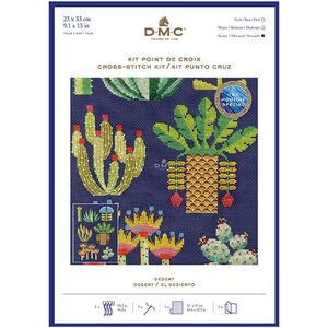 DMC DESERT Counted Cross Stitch Kit 23 x 33cm, BK1931