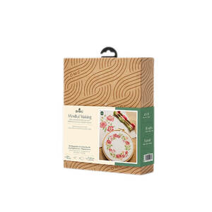 The Tranquil Rose Cross Stitch Duo Kit, DMC Mindful Making BK1955