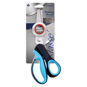 Klasse 235mm Pinking Shears, Soft Grip Comfort Handles BK2909