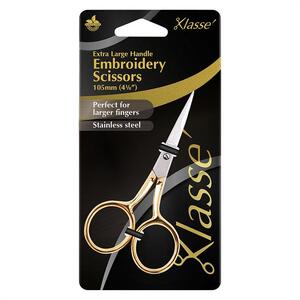 Klasse Large Handle Embroidery Scissors 105mm, (4 1/4&quot;) BK4504
