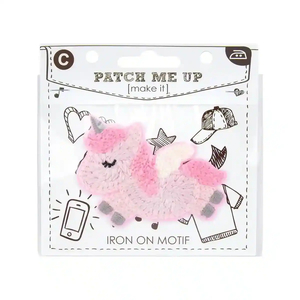 UNICORN Motif Iron-On 7.5cm x 6cm - Patch Me Up by Make It BM6903