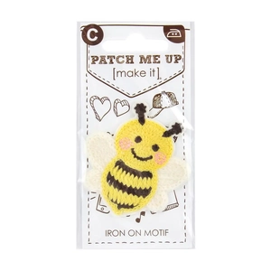 BEE Motif Iron-On 5cm x 5cm - Patch Me Up by Make It BM6907