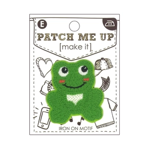 FROG Motif Iron-On 4.5cm x 4cm - Patch Me Up by Make It BM6908