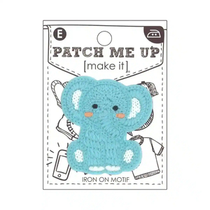 ELEPHANT Motif Iron-On 5cm x 5cm - Patch Me Up by Make It BM6912