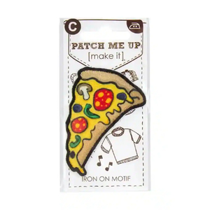 PIZZA SLICE Motif Iron-On 6.5cm x 4cm - Patch Me Up by Make It BM6919