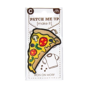 PIZZA SLICE Motif Iron-On 6.5cm x 4cm - Patch Me Up by Make It BM6919