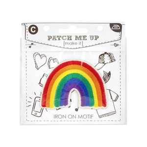 RAINBOW Motif Iron-On 7cm x 4.9cm - Patch Me Up by Make It BM6978