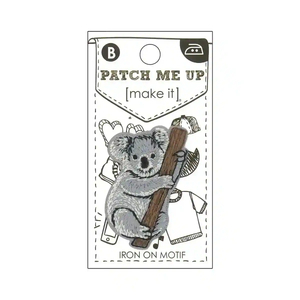 KOALA Motif Iron-On 4cm x 4cm - Patch Me Up by Make It BM6969