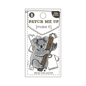 KOALA Motif Iron-On 4cm x 4cm - Patch Me Up by Make It BM6969