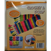 BMS Crochet A Scarf, Complete Craft Kit For Ages 7+ Ideal Gift Idea Craft 4 Kids
