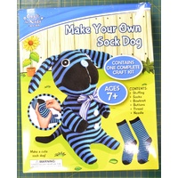 Make Your Own Sock Dog, Fully Boxed Kit, All You Need To Make Included
