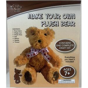 Make Your Own Plush Bear Boxed Craft Kit