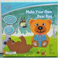 BMS Make Your Own Bear Bag, Complete Craft Kit, Age 6+, Crafts For Kids