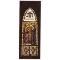 The Angelus Laminated Prayer Card Bookmark, 47 x 130mm Holy Card