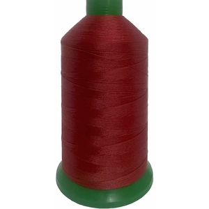 RED (202) No.20 Bonded Nylon Thread, 1500m Cone, Heavy Sewing