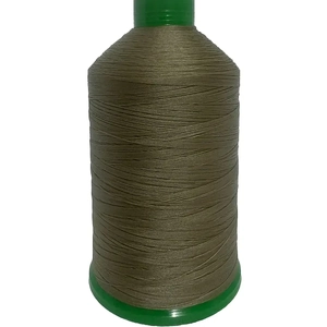 TAUPE (521) No.20 Bonded Nylon Thread, 1500m Cone, Heavy Sewing