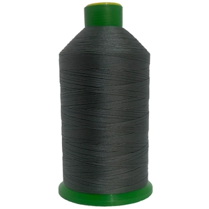 GREY (102) No.40 Bonded Nylon Thread, 3000m Cone, Heavy Sewing