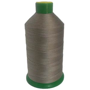 MINK GREY (109) No.40 Bonded Nylon Thread, 3000m Cone, Heavy Sewing