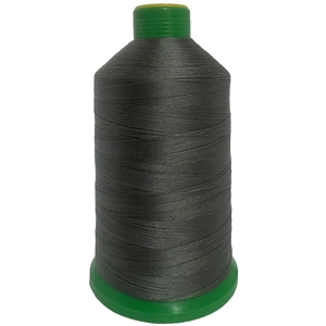 MID DARK GREY (172) No.40 Bonded Nylon Thread, 3000m Cone, Heavy Sewing