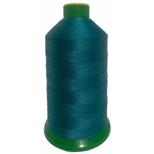TEAL (397) No.40 Bonded Nylon Thread, 3000m Cone, Heavy Sewing