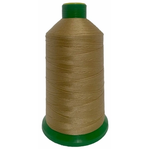 GOLDEN TAN (417) No.40 Bonded Nylon Thread, 3000m Cone, Heavy Sewing