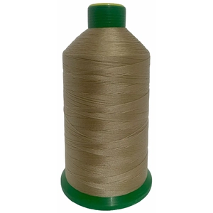 TAN (422) No.40 Bonded Nylon Thread, 3000m Cone, Heavy Sewing