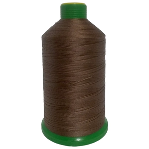 EARTH BROWN (429) No.40 Bonded Nylon Thread, 3000m Cone, Heavy Sewing