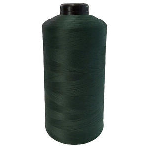 DARK GREEN #755, Winloop Continuous Filament Textured Polyester Thread #150, 15,000m cone