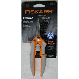 Fiskars 190500 Micro Tip Easy Spring Action Scissors