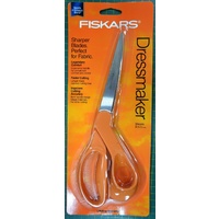 Fiskars Dressmaker Shears, No. 9, Ergonomic Bent Handle Scissors