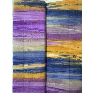 Batik Australia Bargello Stripe BS056 WGSKY, Hand Made, 110cm Wide Per 50cm