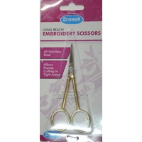 Triumph Long Reach Embroidery Scissors, 100mm (4&quot;), Stainless Steel, Precise Cut